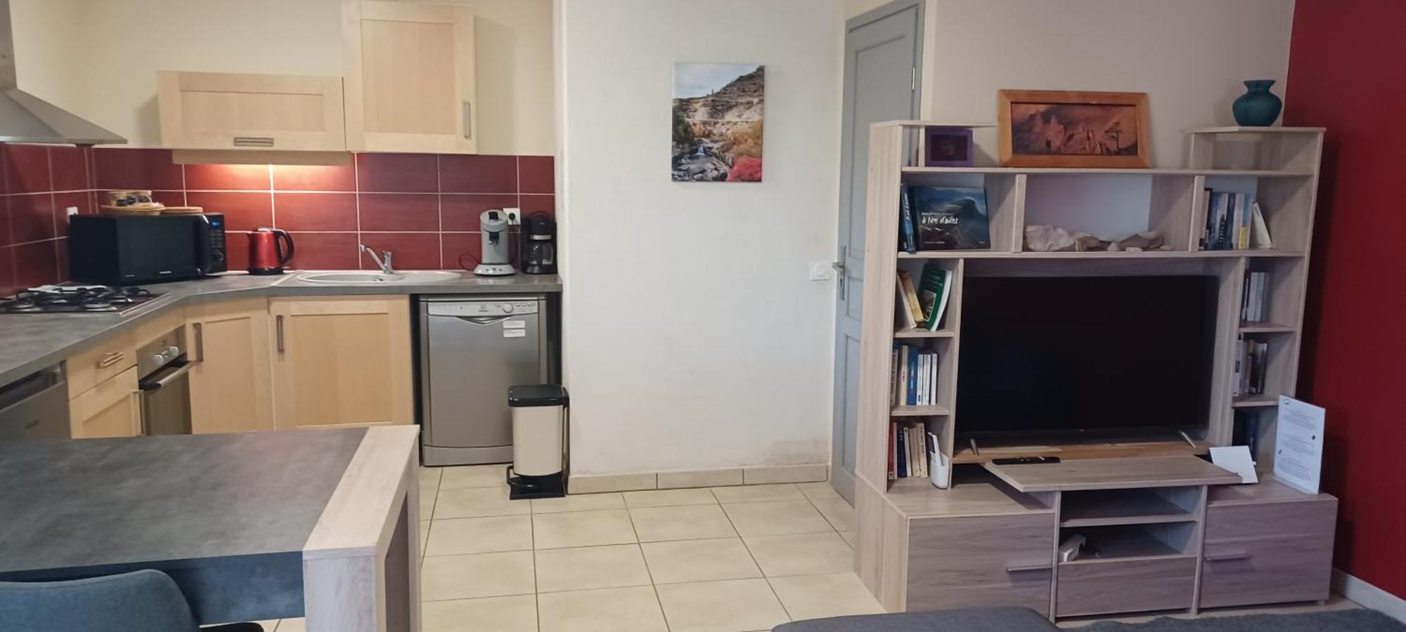 Appartement Entre Sisteron Et Gorges De La Meouge " Les Hauts De Toscane " Ribiers Exterior foto